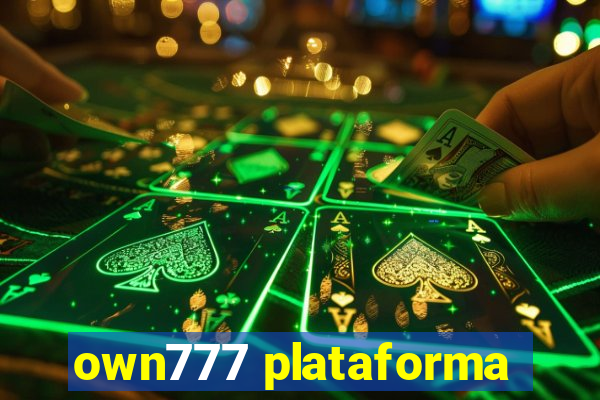 own777 plataforma